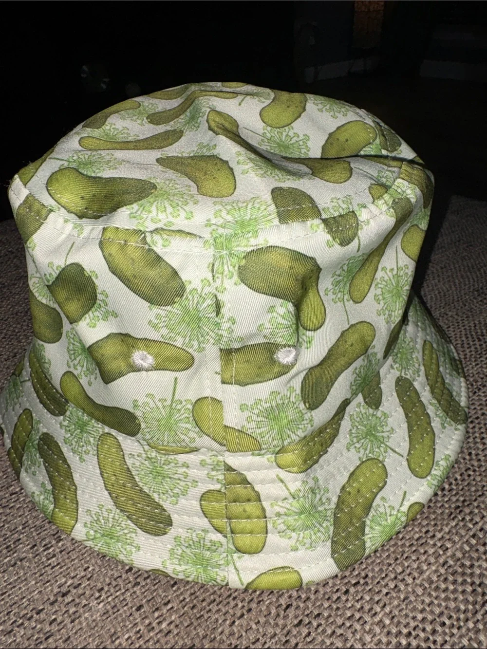 PICKLE BUCKET HAT FUN HAT PICKLES NEW